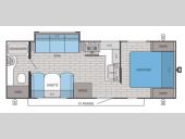 Floorplan - 2015 Jayco White Hawk 24RBS