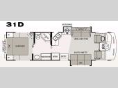 Floorplan - 2006 Four Winds RV Hurricane 31D