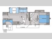 Floorplan - 2015 Jayco Eagle Touring Edition 28.5BHDS