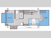Floorplan - 2015 Jayco Redhawk 23XM