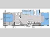 Floorplan - 2015 Jayco Greyhawk 31FK