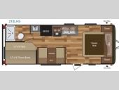 Floorplan - 2015 Keystone RV Hideout 210LHS