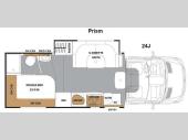 Floorplan - 2015 Coachmen RV Prism 24J