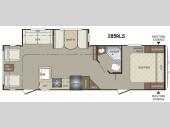 Floorplan - 2015 Keystone RV Bullet 285RLS