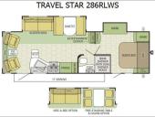Floorplan - 2015 Starcraft Travel Star 286RLWS