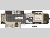 Floorplan - 2015 Keystone RV Alpine 3600RS