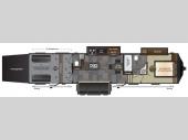 Floorplan - 2015 Keystone RV Fuzion 401