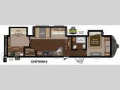 Floorplan - 2015 Keystone RV Sprinter 324FWBHS