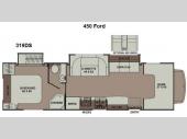 Floorplan - 2015 Coachmen RV Leprechaun 319DS Ford 450