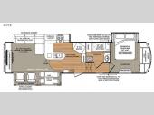 Floorplan - 2015 Forest River RV Wildcat 327CK