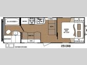 Floorplan - 2015 Dutchmen RV Aspen Trail 2510RB