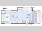 Floorplan - 2015 Winnebago Vista 26HE