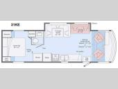 Floorplan - 2015 Itasca Sunstar 31KE