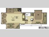 Floorplan - 2015 Open Range RV Roamer RF337RLS