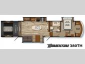 Floorplan - 2015 Grand Design Momentum 380TH