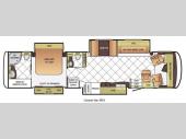 Floorplan - 2015 Newmar Canyon Star 3953