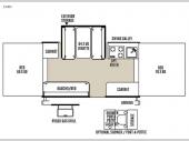 Floorplan - 2015 Forest River RV Flagstaff MACLTD Series 228D