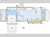 Floorplan - 2015 Winnebago Adventurer 37F