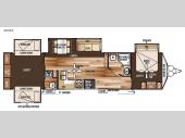 Floorplan - 2015 Forest River RV Salem Villa Series 404X4 Estate