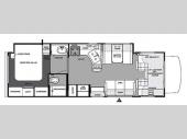 Floorplan - 2015 Forest River RV Forester 3051S Ford