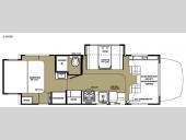 Floorplan - 2015 Forest River RV Sunseeker MBS 2400R