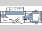 Floorplan - 2007 Keystone RV Cougar 281BHS