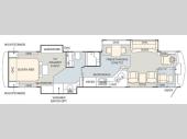 Floorplan - 2006 Monaco Dynasty 42 Countess III