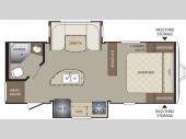 Floorplan - 2015 Keystone RV Bullet 220RBI