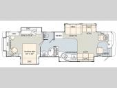 Floorplan - 2006 Monaco Knight 40PLQ