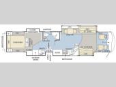 Floorplan - 2007 Monaco Dynasty 42 Emperor IV
