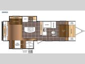 Floorplan - 2015 Prime Time RV Tracer 2850RED