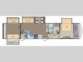 Floorplan - 2015 Shasta RVs Phoenix 35BH