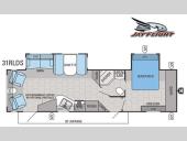 Floorplan - 2015 Jayco Jay Flight 31RLDS
