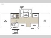 Floorplan - 2015 Forest River RV Rockwood Freedom Series 2560G