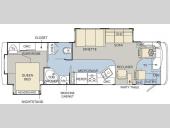 Floorplan - 2007 Monaco LaPalma 34PDD