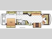 Floorplan - 2015 Newmar Canyon Star 3612