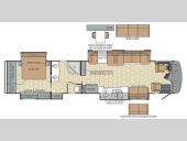 Floorplan - 2015 Entegra Coach Anthem 44DLQ