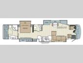 Floorplan - 2015 Entegra Coach Cornerstone 45B