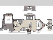 Floorplan - 2015 Forest River RV Rockwood Ultra V 2819VS