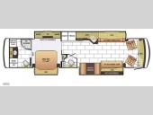 Floorplan - 2015 Newmar Ventana 4002