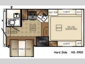 Floorplan - 2015 Palomino Backpack Edition HS 2902 MAX