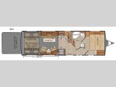 Floorplan - 2015 Lance Toy Hauler 2612