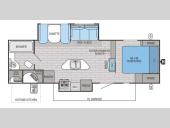 Floorplan - 2015 Jayco White Hawk 28RBKS