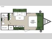 Floorplan - 2015 Forest River RV Surveyor 201RBS