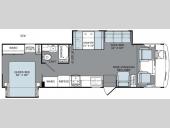 Floorplan - 2016 Holiday Rambler Admiral 32V
