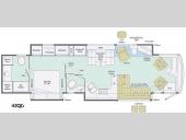 Floorplan - 2015 Itasca Ellipse 42QD