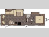 Floorplan - 2016 CrossRoads RV ReZerve RTZ29RL