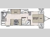 Floorplan - 2016 Coachmen RV Freedom Express 246RKS