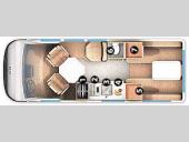 Floorplan - 2007 Roadtrek - 190 Popular 190-Popular