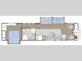Floorplan - 2007 Gulf Stream RV Sun Voyager 8351